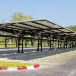 Car parking tensile structure in Pune