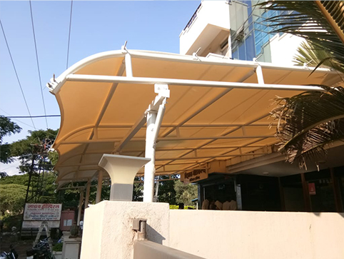 Tensile gazebo structure in Pune